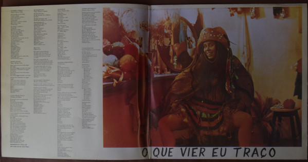 Baby Consuelo - O Que Vier Eu Traço | Atlantic (LP S 39 52) - 2