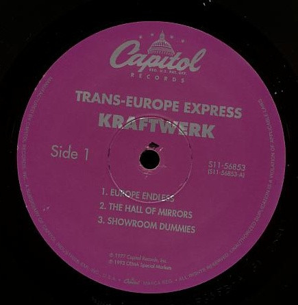 Kraftwerk - Trans-Europe Express | Capitol Records (S11-56853) - 3