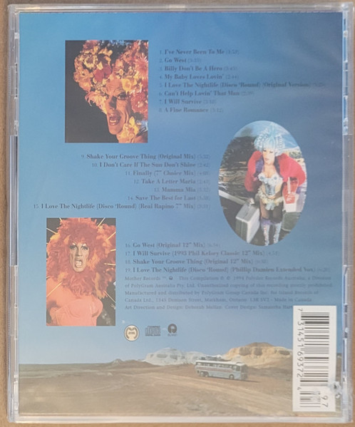 Various - The Adventures Of Priscilla: Queen Of The Desert - Original Motion Picture Soundtrack | Mother Records (314 516 937-2) - 3 Various - The Adventures Of Priscilla: Queen Of The Desert - Original Motion Picture Soundtrack | Mother Records (314 516 937-2) - 3