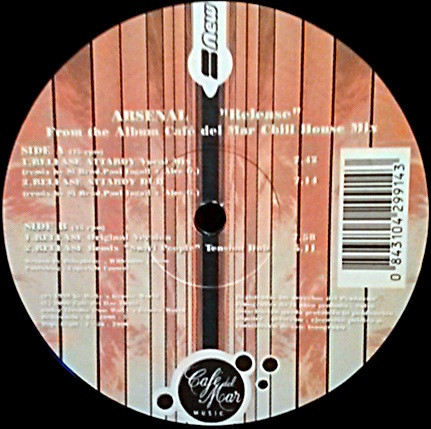 Arsenal - Release | Café del Mar Music (DISCO 1) - main Arsenal - Release | Café del Mar Music (DISCO 1) - main
