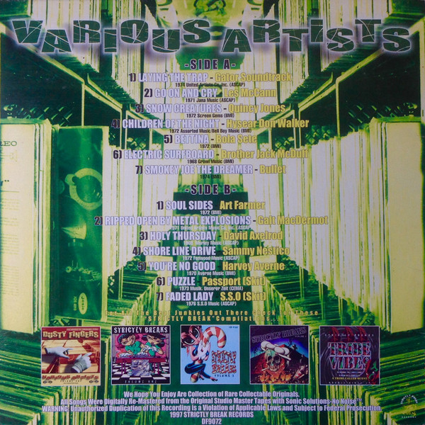 Various - Dusty Fingers Volume Two | Strictly Breaks Records (DF9072) - 2 Various - Dusty Fingers Volume Two | Strictly Breaks Records (DF9072) - 2