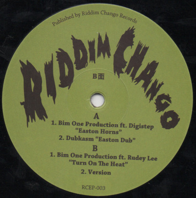 Bim One Production - Tokyo x Bristol EP | Riddim Chango (RCEP-003) - main