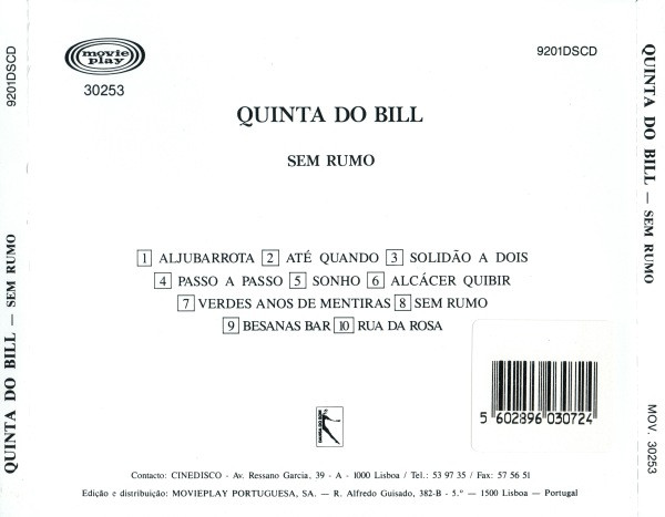 Quinta Do Bill - Sem Rumo | Movieplay (MOV. 30253) - 2