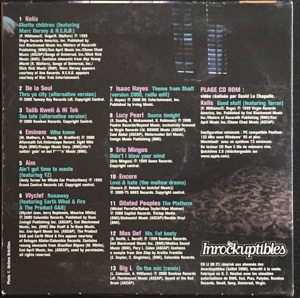 Various - Soul & Rap (A Sex Affair) | Les Inrockuptibles (CD LI 00 27) - 2