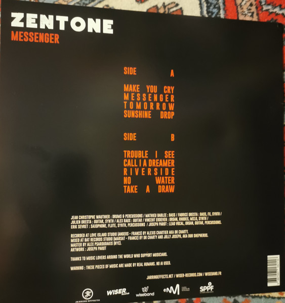 Zentone = Zenzile & High Tone - Messenger | Jarring Effects (FX-168LP) - 2