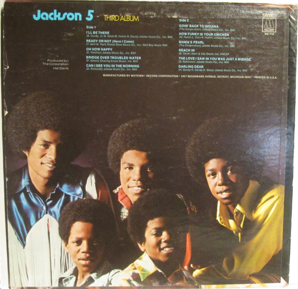 The Jackson 5 - Third Album | Motown (MS 718) - 2 The Jackson 5 - Third Album | Motown (MS 718) - 2