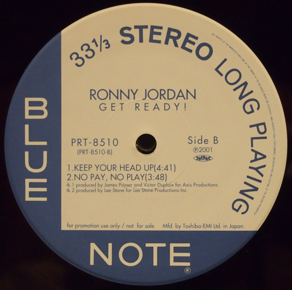 Ronny Jordan - Get Ready! | Blue Note (PRT-8510) - 2 Ronny Jordan - Get Ready! | Blue Note (PRT-8510) - 2