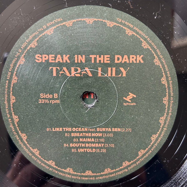 Tara Lily - Speak in The Dark | Tru Thoughts (TRULP459) - 4