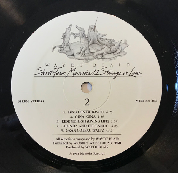 Wayde Blair - Short-Term Memoirs: 12 Strings Or Less | Memoirs Records (MEM-001) - 4 Wayde Blair - Short-Term Memoirs: 12 Strings Or Less | Memoirs Records (MEM-001) - 4