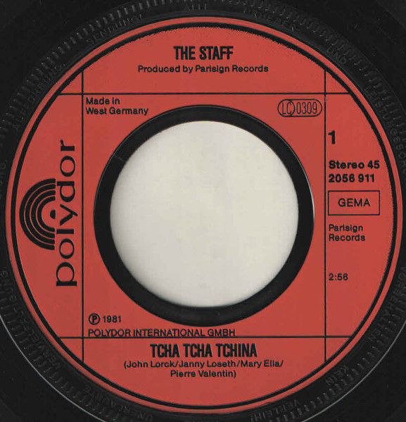 The Staff - Tcha Tcha Tchina | Polydor (2056 911) - 3