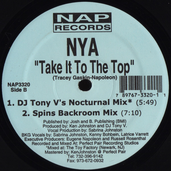 Ny' A - Take It To The Top | NAP Records (NAP3320) - 2