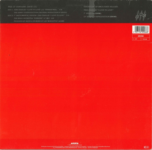 Tina Charles - I Love To Love | Arista (609 066) - 2