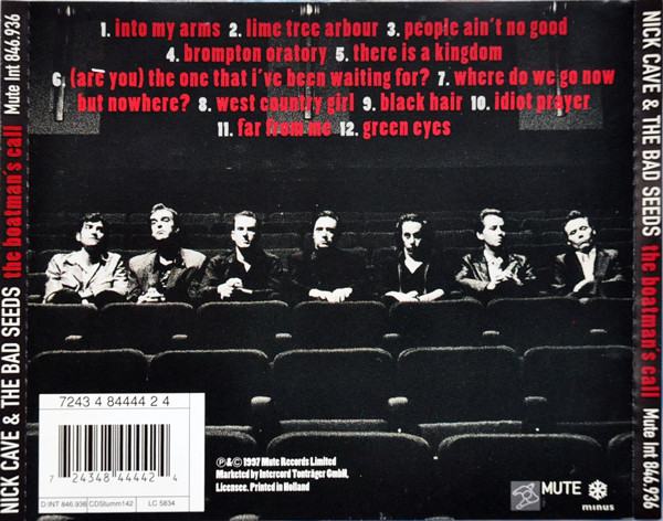 Nick Cave & The Bad Seeds - The Boatman's Call | Mute (CDStumm142) - 2