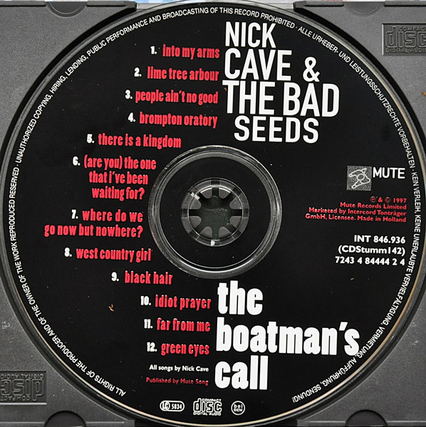 Nick Cave & The Bad Seeds - The Boatman's Call | Mute (CDStumm142) - 3