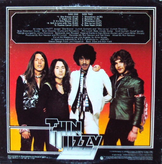 Thin Lizzy - Nightlife | Mercury (SRM-1-1107) - 2 Thin Lizzy - Nightlife | Mercury (SRM-1-1107) - 2