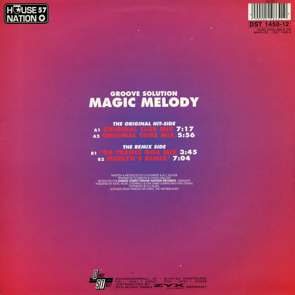 Groove Solution - Magic Melody (Remixes & Originals) | House Nation (HN 057) - 2 Groove Solution - Magic Melody (Remixes & Originals) | House Nation (HN 057) - 2