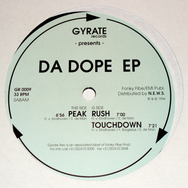 Da Dope - EP | Gyrate Records (GR 0009)