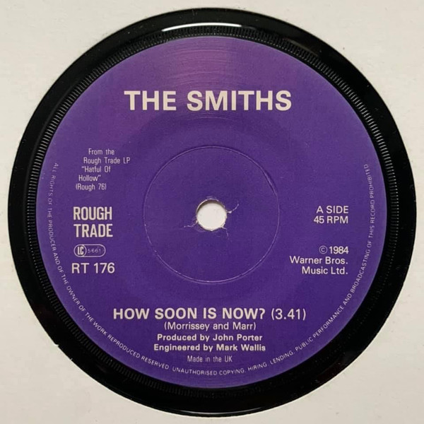 The Smiths - How Soon Is Now? | Rough Trade (RT 176) - main