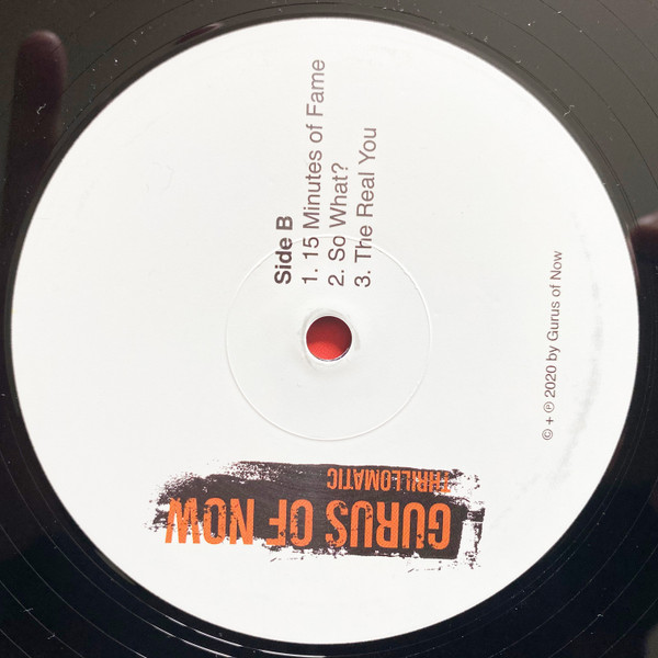 Gurus of Now - Thrillomatic | G.O.N. Records (GONR-0004) - 4