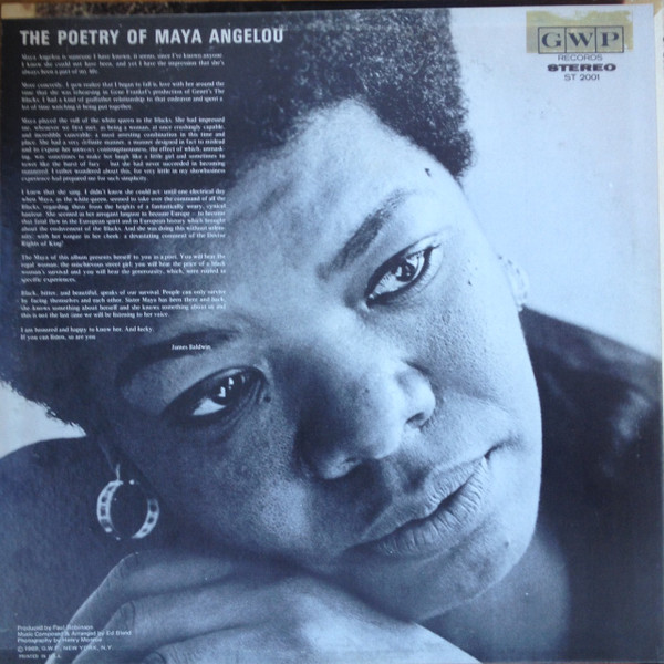 Maya Angelou - The Poetry Of Maya Angelou | GWP Records (ST 2001) - 2