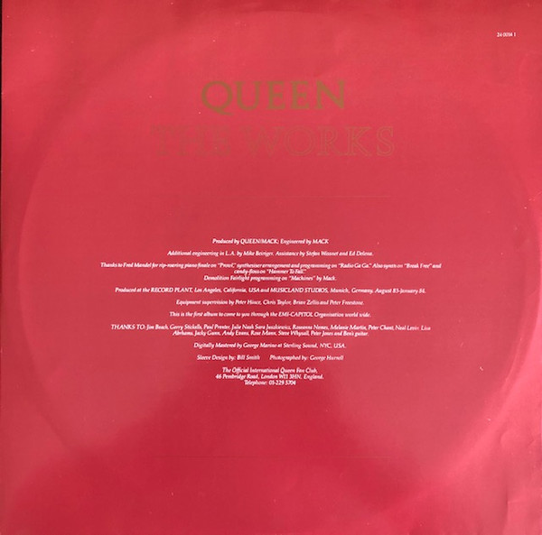 Queen - The Works | EMI (24 0014 1) - 4 Queen - The Works | EMI (24 0014 1) - 4