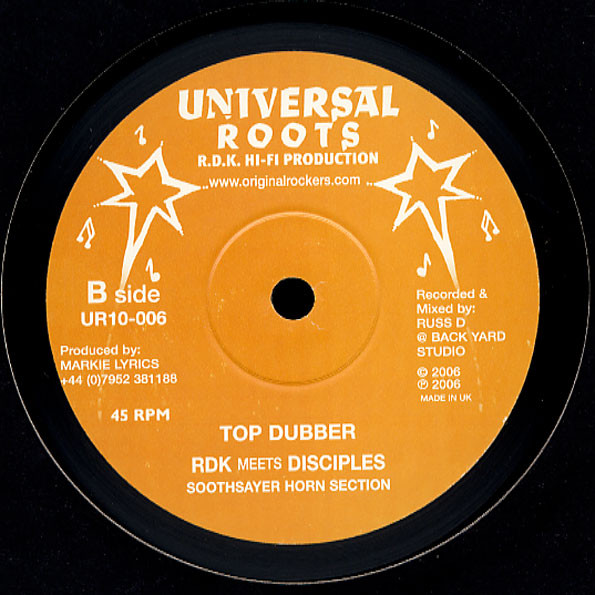 Sandeeno - Top Shotter (Put Down The Guns) | Universal Roots (UR10-006) - 2 Sandeeno - Top Shotter (Put Down The Guns) | Universal Roots (UR10-006) - 2