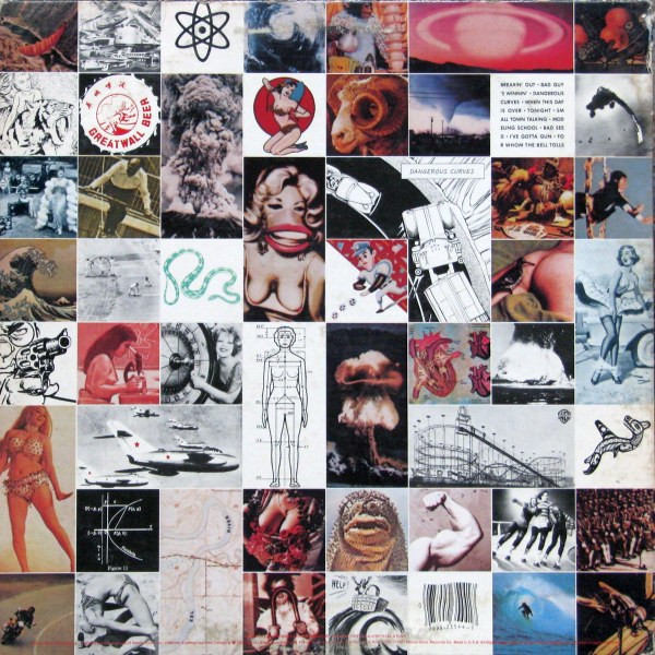 DB Cooper - Dangerous Curves | Warner Bros. Records (BSK 3544) - 2