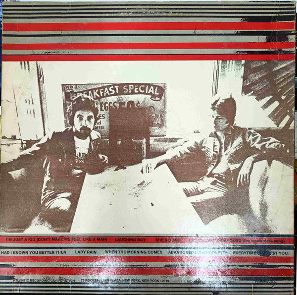 Daryl Hall & John Oates - Abandoned Luncheonette | Atlantic (SD 7269) - 2 Daryl Hall & John Oates - Abandoned Luncheonette | Atlantic (SD 7269) - 2