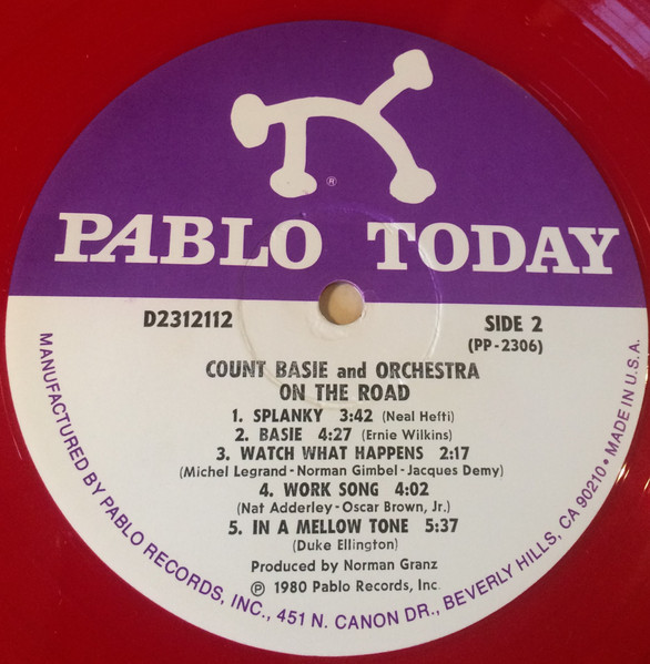 Count Basie Orchestra - On The Road | Pablo Today (2312 112) - 4