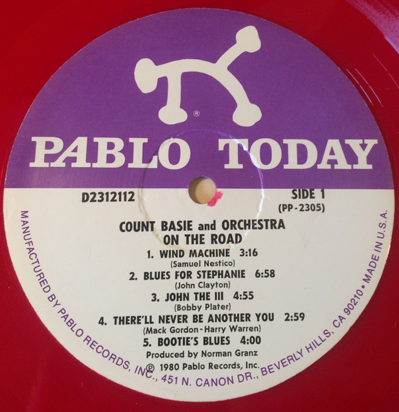 Count Basie Orchestra - On The Road | Pablo Today (2312 112) - 3
