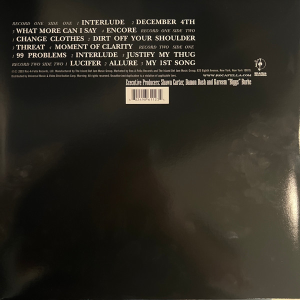 Jay-Z - The Black Album | Roc-A-Fella Records (B0001528-01) - 4 Jay-Z - The Black Album | Roc-A-Fella Records (B0001528-01) - 4