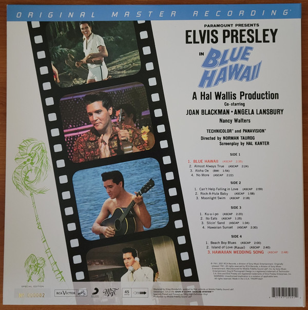 Elvis Presley - Blue Hawaii | Mobile Fidelity Sound Lab (MFSL 2-504) - 2 Elvis Presley - Blue Hawaii | Mobile Fidelity Sound Lab (MFSL 2-504) - 2