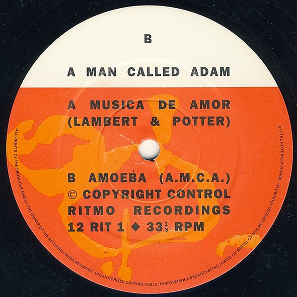 A Man Called Adam - Musica De Amor | Ritmo Recordings (12 RIT 1) - 3 A Man Called Adam - Musica De Amor | Ritmo Recordings (12 RIT 1) - 3