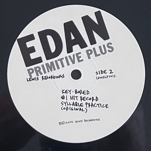 Edan - Primitive Plus | Lewis Recordings (LEWISLP001R) - 4 Edan - Primitive Plus | Lewis Recordings (LEWISLP001R) - 4