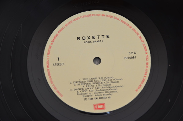 Roxette - Look Sharp! | EMI (7910981) - 2