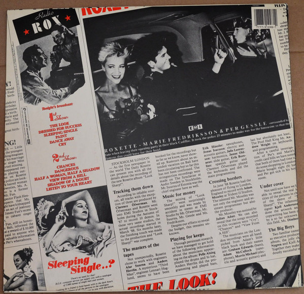 Roxette - Look Sharp! | EMI (7910981) - main