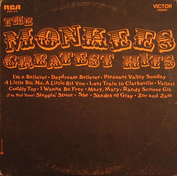 The Monkees - Greatest Hits | RCA Victor (COS-115) - main The Monkees - Greatest Hits | RCA Victor (COS-115) - main