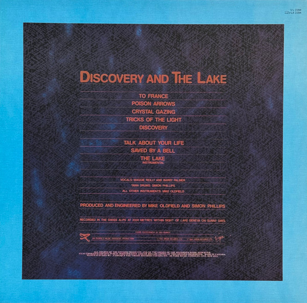 Mike Oldfield - Discovery [Vinyl] | Virgin (VL 2294) - 2