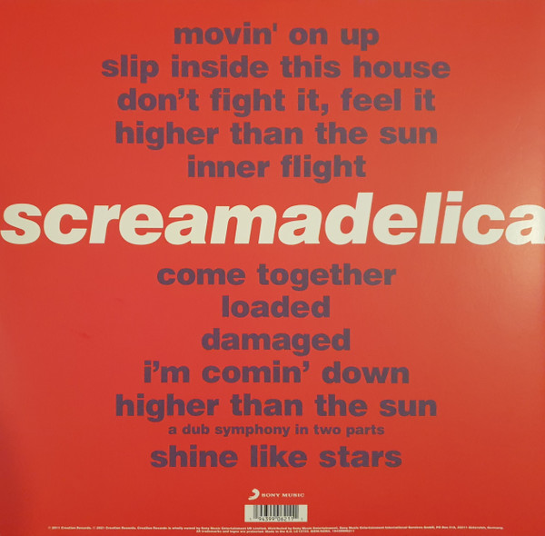 Primal Scream - Screamadelica | Sony Music (19439906211) - 2 Primal Scream - Screamadelica | Sony Music (19439906211) - 2