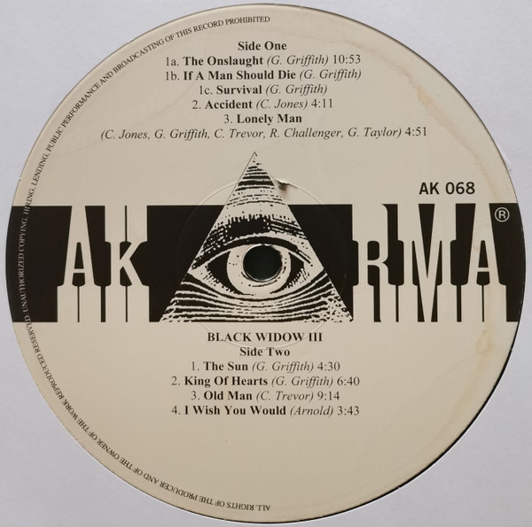 Black Widow - III | Akarma (AK 068) - 4
