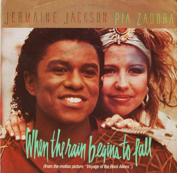 Jermaine Jackson , Pia Zadora - When The Rain Begins To Fall | Arista (ARS 37122) - main