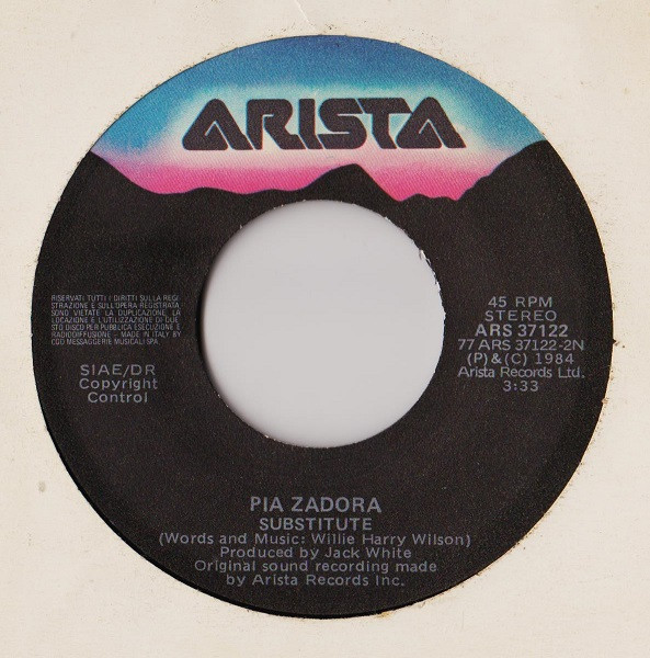 Jermaine Jackson , Pia Zadora - When The Rain Begins To Fall | Arista (ARS 37122) - 4