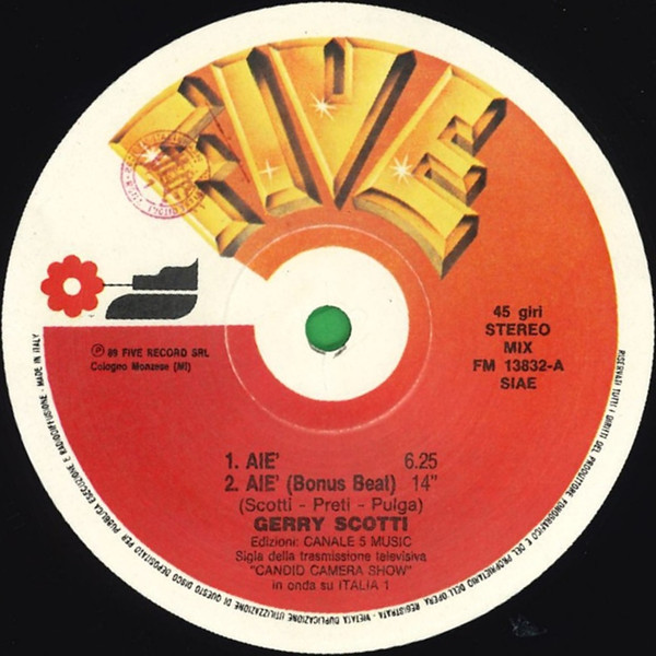 Gerry Scotti - Aiè (Oi Iuai) | Five (MIX FM 13832) - 3