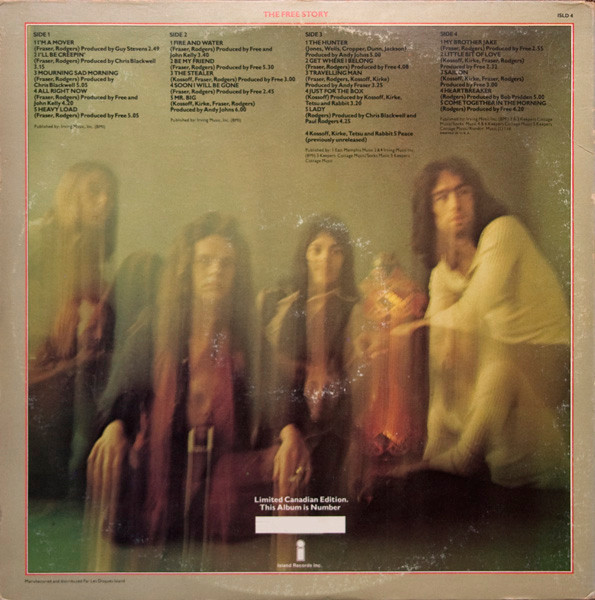 Free - The Free Story | Island Records (ISLD 4) - 2