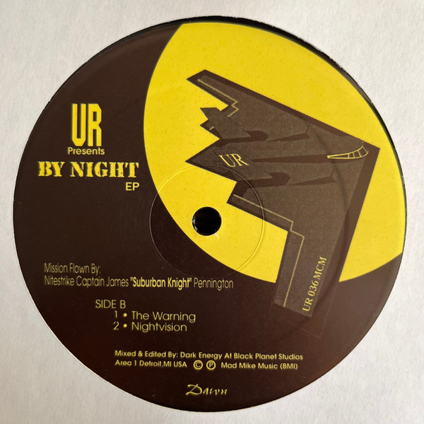 Suburban Knight - By Night EP | Underground Resistance (UR-036) - 2 Suburban Knight - By Night EP | Underground Resistance (UR-036) - 2