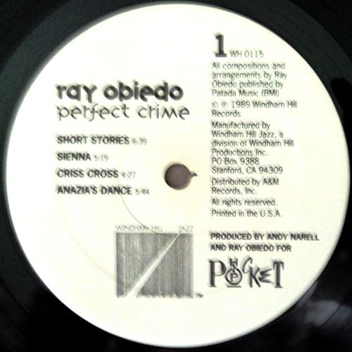 Ray Obiedo - Perfect Crime | Windham Hill Records (WH 0115) - 2 Ray Obiedo - Perfect Crime | Windham Hill Records (WH 0115) - 2