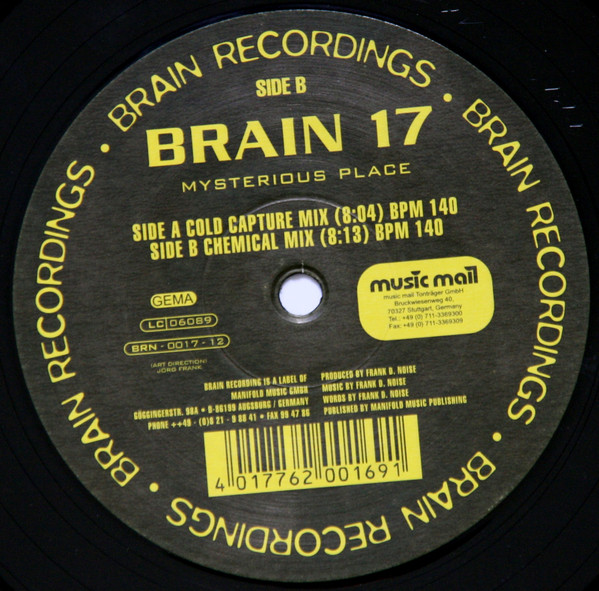 Brain - Mysterious Place | Brain Recordings (BRN - 0017 - 12) - main Brain - Mysterious Place | Brain Recordings (BRN - 0017 - 12) - main