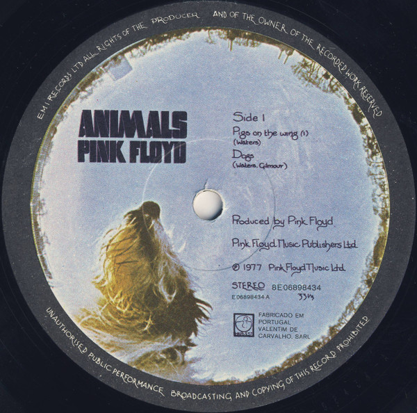 Pink Floyd - Animals | Harvest (8E 068 98434) - 4