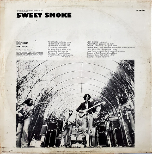 Sweet Smoke - Just A Poke | Catfish (5C 038-24311) - 2
