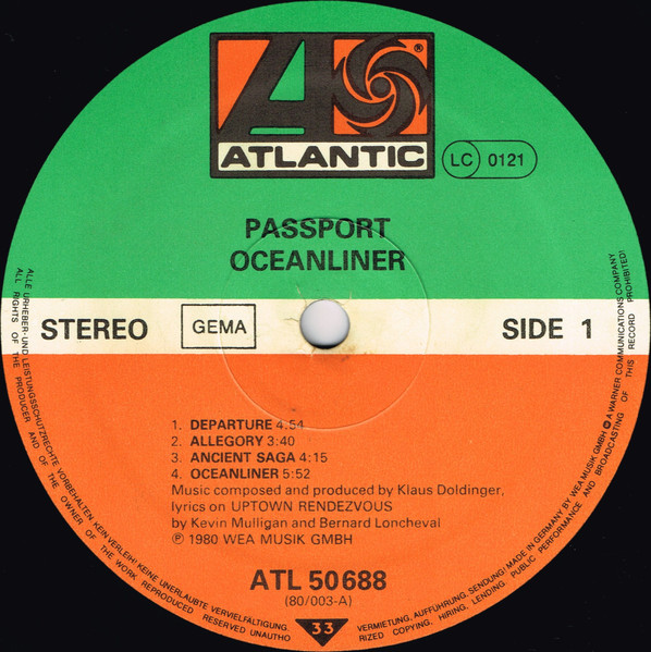 Passport - Oceanliner | Atlantic (ATL 50 688) - 3